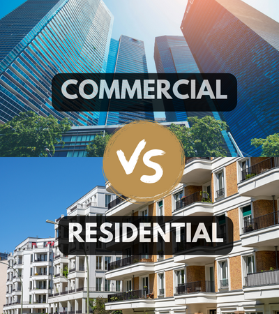 Differences Between Commercial and Residential Buildings